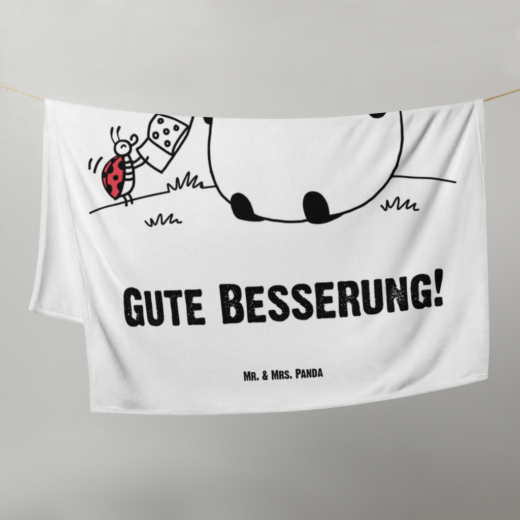 Babydecke Easy & Peasy Gute Besserung Babydecke, Babygeschenk, Geschenk Geburt, Babyecke Kuscheldecke, Krabbeldecke