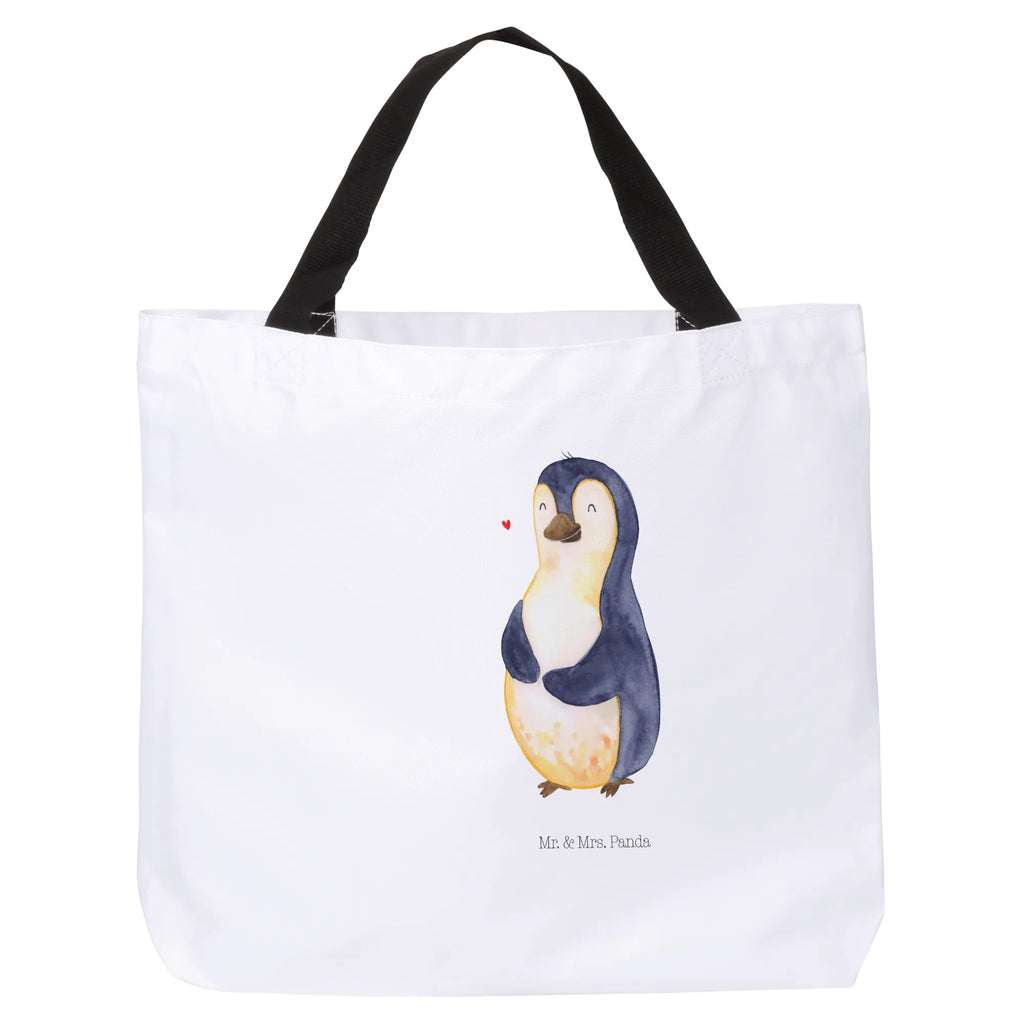 Shopper Pinguin Diät Beutel, Einkaufstasche, Tasche, Strandtasche, Einkaufsbeutel, Shopper, Schultasche, Freizeittasche, Tragebeutel, Schulbeutel, Alltagstasche, Pinguin, Pinguine, Diät, Abnehmen, Abspecken, Gewicht, Motivation, Selbstliebe, Körperliebe, Selbstrespekt