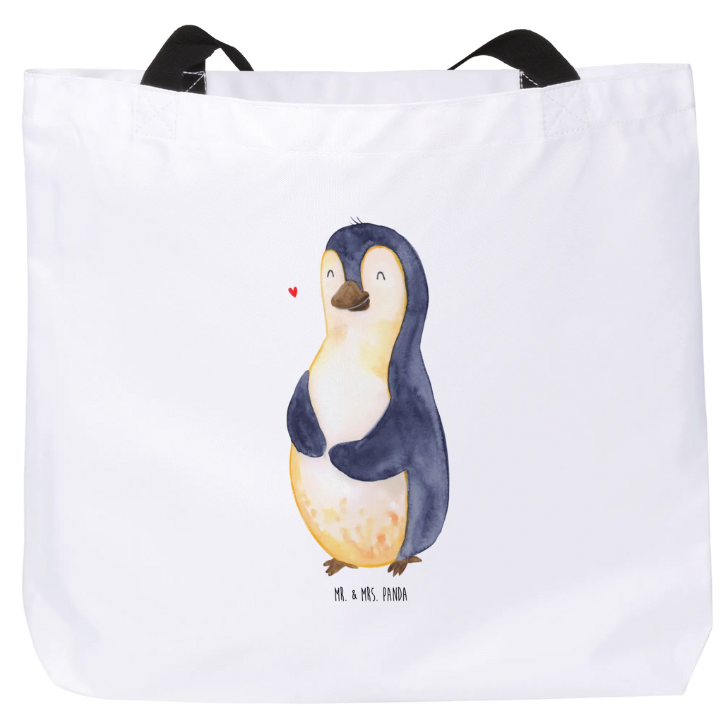 Shopper Pinguin Diät Beutel, Einkaufstasche, Tasche, Strandtasche, Einkaufsbeutel, Shopper, Schultasche, Freizeittasche, Tragebeutel, Schulbeutel, Alltagstasche, Pinguin, Pinguine, Diät, Abnehmen, Abspecken, Gewicht, Motivation, Selbstliebe, Körperliebe, Selbstrespekt