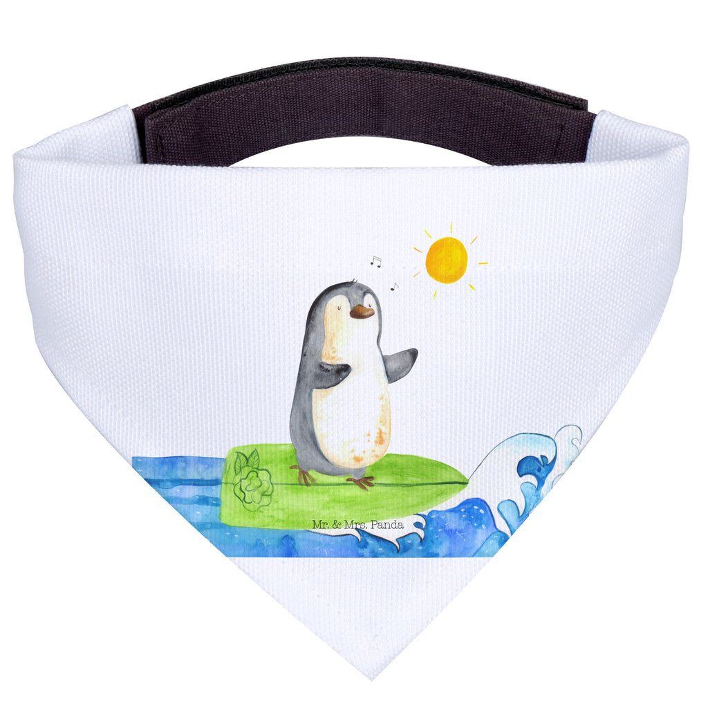 Hundehalstuch Pinguin Surfer Hundehalstuch, Halstuch, Hunde, Tuch, mittel, mittelgroße Hunde, Pinguin, Pinguine, surfen, Surfer, Hawaii, Urlaub, Wellen, Wellen reiten, Portugal