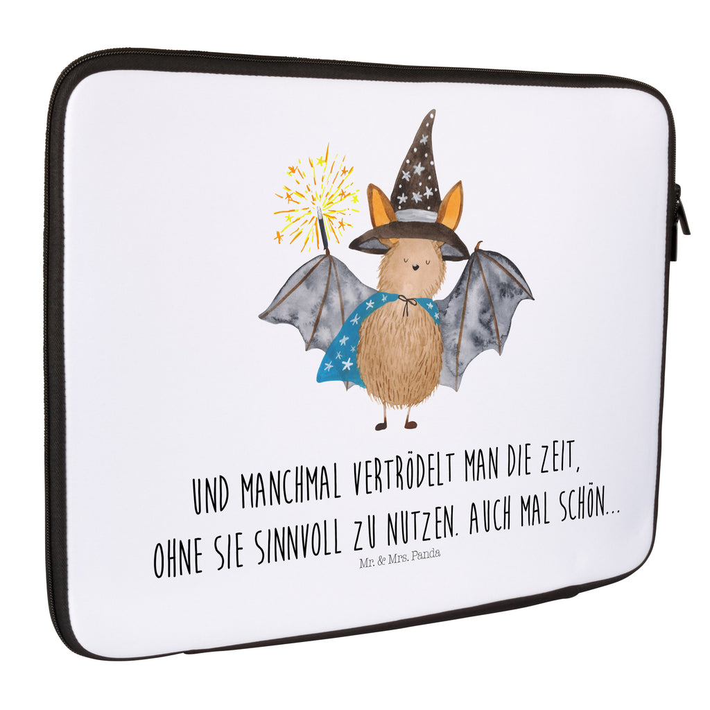 Notebook Tasche Fledermaus Zauberer Notebook Tasche, Laptop, Computertasche, Tasche, Notebook-Tasche, Notebook-Reisehülle, Notebook Schutz, Tiermotive, Gute Laune, lustige Sprüche, Tiere, Fledermaus, Fledermäuse, Zauberer, Magier, Frauen, reinsteigern