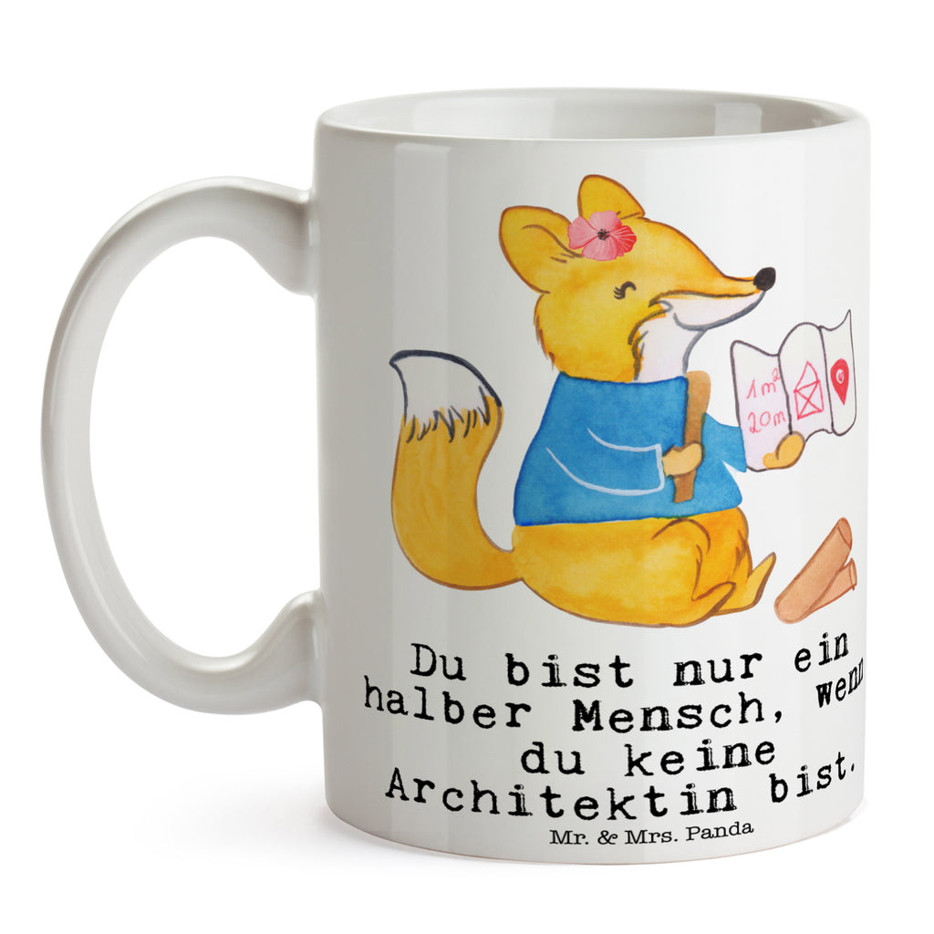 Tasse Architektin mit Herz Tasse, Kaffeetasse, Teetasse, Becher, Kaffeebecher, Teebecher, Keramiktasse, Porzellantasse, Büro Tasse, Geschenk Tasse, Tasse Sprüche, Tasse Motive, Kaffeetassen, Tasse bedrucken, Designer Tasse, Cappuccino Tassen, Schöne Teetassen, Beruf, Ausbildung, Jubiläum, Abschied, Rente, Kollege, Kollegin, Geschenk, Schenken, Arbeitskollege, Mitarbeiter, Firma, Danke, Dankeschön, Architektin, Innenarchitektin, Architekturbüro