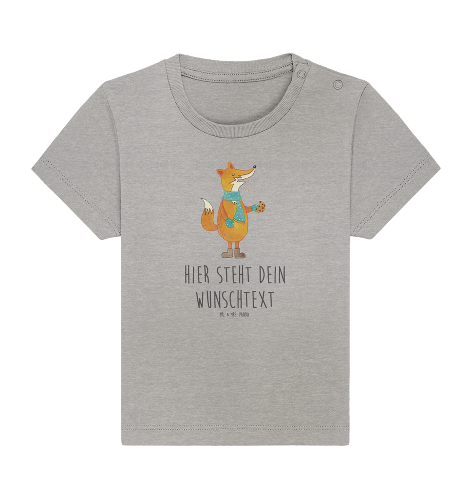 Personalisiertes Baby Shirt Fuchs Keks Personalisiertes Baby T-Shirt, Personalisiertes Jungen Baby T-Shirt, Personalisiertes Mädchen Baby T-Shirt, Personalisiertes Shirt, Fuchs, Füchse, Backen Spruch, Kekse, Winter, Weihnachtszeit, Plätzchen, Liebe, Küche Deko