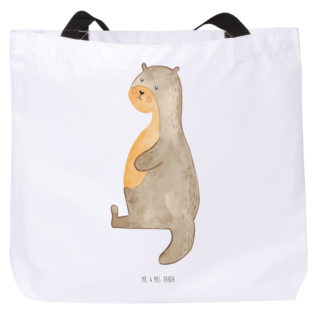 Shopper Otter Bauch Beutel, Einkaufstasche, Tasche, Strandtasche, Einkaufsbeutel, Shopper, Schultasche, Freizeittasche, Tragebeutel, Schulbeutel, Alltagstasche, Otter, Fischotter, Seeotter, Otter Seeotter See Otter