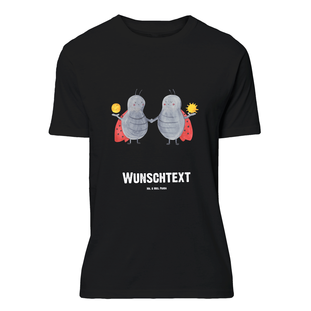 Personalisiertes T-Shirt Sternzeichen Zwilling T-Shirt Personalisiert, T-Shirt mit Namen, T-Shirt mit Aufruck, Männer, Frauen, Wunschtext, Bedrucken, Tierkreiszeichen, Sternzeichen, Horoskop, Astrologie, Aszendent, Zwillinge, Zwilling Geschenk, Zwilling Sternzeichen, Geburtstag Mai, Geschenk Mai, Geschenk Juni, Marienkäfer, Glückskäfer, Zwillingsbruder, Zwillingsschwester