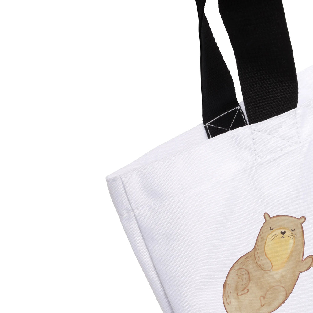 Shopper Otter Hände halten Beutel, Einkaufstasche, Tasche, Strandtasche, Einkaufsbeutel, Shopper, Schultasche, Freizeittasche, Tragebeutel, Schulbeutel, Alltagstasche, Otter, Fischotter, Seeotter, Otter Seeotter See Otter