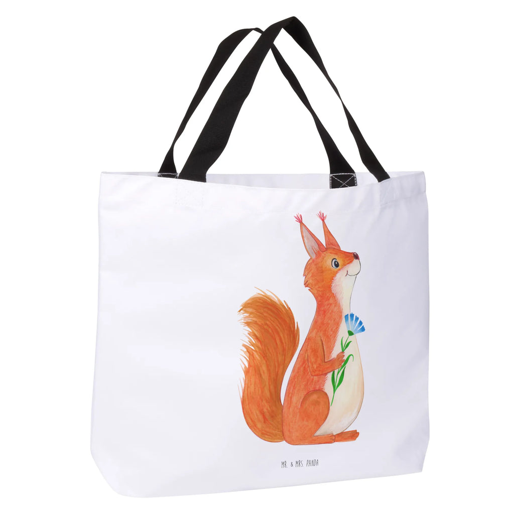 Shopper Eichhörnchen Blume Beutel, Einkaufstasche, Tasche, Strandtasche, Einkaufsbeutel, Shopper, Schultasche, Freizeittasche, Tragebeutel, Schulbeutel, Alltagstasche, Tiermotive, Gute Laune, lustige Sprüche, Tiere, Eichhörnchen, Eichhorn, Spruch positiv, Lachen, Spaß, Motivation Sprüche, Motivation Bilder, glücklich Spruch, Spruch Deko