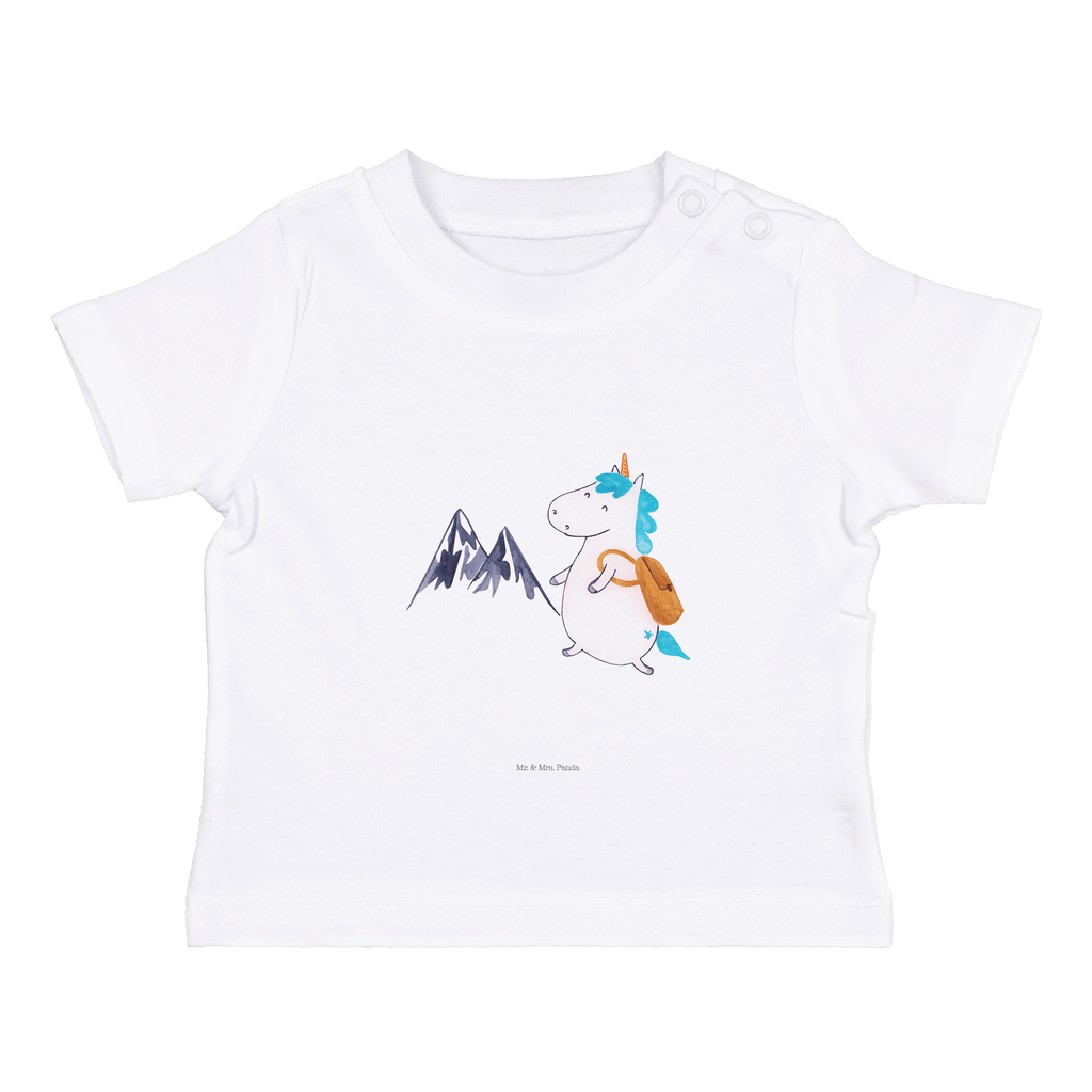 Organic Baby Shirt Einhorn Bergsteiger Baby T-Shirt, Jungen Baby T-Shirt, Mädchen Baby T-Shirt, Shirt, Einhorn, Einhörner, Einhorn Deko, Pegasus, Unicorn, Bergsteiger, Abenteuer, Berge, Abenteurer, Weltenbummler, Weltreise, Reisen, Urlaub, Entdecker