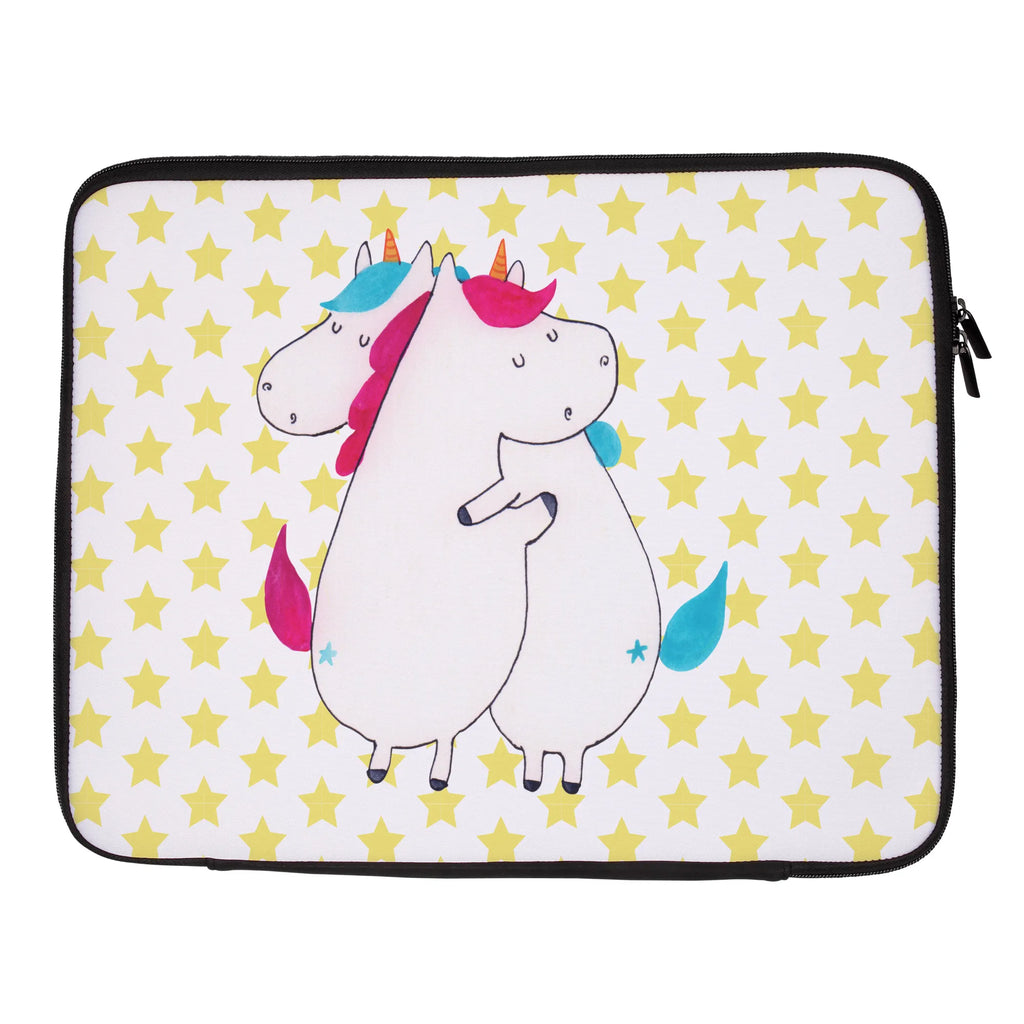 Notebook Tasche Einhörner Umarmen Notebook Tasche, Laptop, Computertasche, Tasche, Notebook-Tasche, Notebook-Reisehülle, Notebook Schutz, Einhorn, Einhörner, Einhorn Deko, Pegasus, Unicorn, Freundinnen, Freundin, BFF, Schwester, Schwestern, Familie, Geschwister, Sister, Liebe