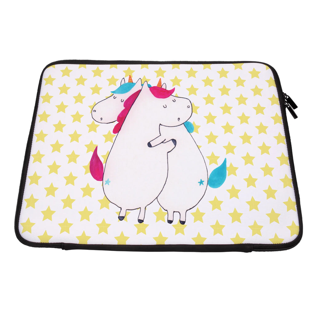 Notebook Tasche Einhörner Umarmen Notebook Tasche, Laptop, Computertasche, Tasche, Notebook-Tasche, Notebook-Reisehülle, Notebook Schutz, Einhorn, Einhörner, Einhorn Deko, Pegasus, Unicorn, Freundinnen, Freundin, BFF, Schwester, Schwestern, Familie, Geschwister, Sister, Liebe