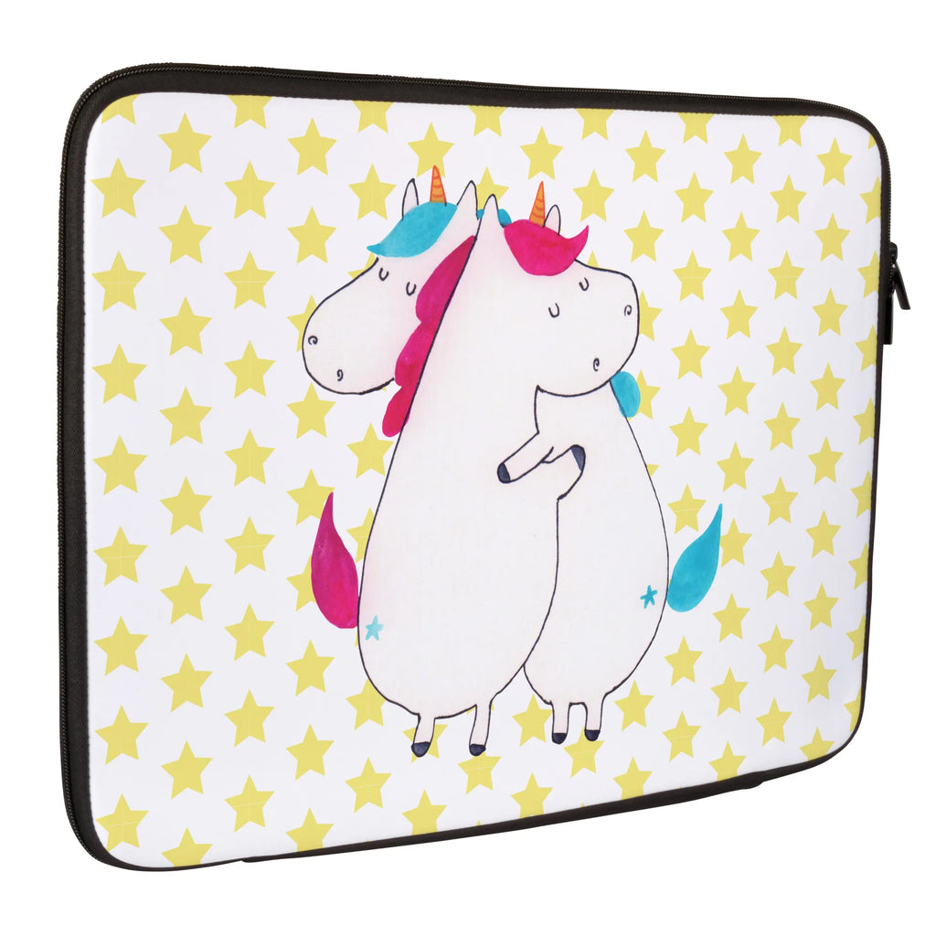 Notebook Tasche Einhörner Umarmen Notebook Tasche, Laptop, Computertasche, Tasche, Notebook-Tasche, Notebook-Reisehülle, Notebook Schutz, Einhorn, Einhörner, Einhorn Deko, Pegasus, Unicorn, Freundinnen, Freundin, BFF, Schwester, Schwestern, Familie, Geschwister, Sister, Liebe