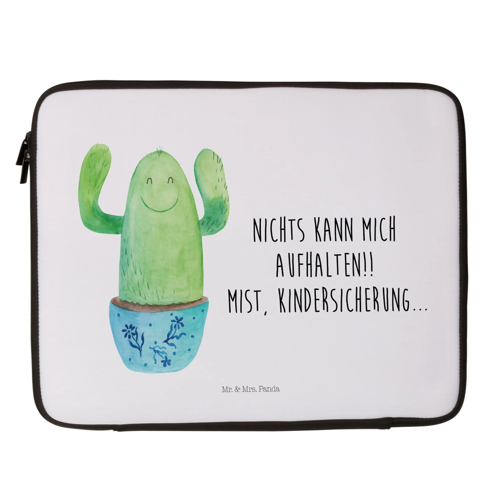 Notebook Tasche Kaktus Happy Notebook Tasche, Laptop, Computertasche, Tasche, Notebook-Tasche, Notebook-Reisehülle, Notebook Schutz, Kaktus, Kakteen, Motivation, Spruch, lustig, Kindersicherung, Neustart, Büro, Büroalltag, Kollege, Kollegin, Freundin, Mutter, Familie, Ausbildung