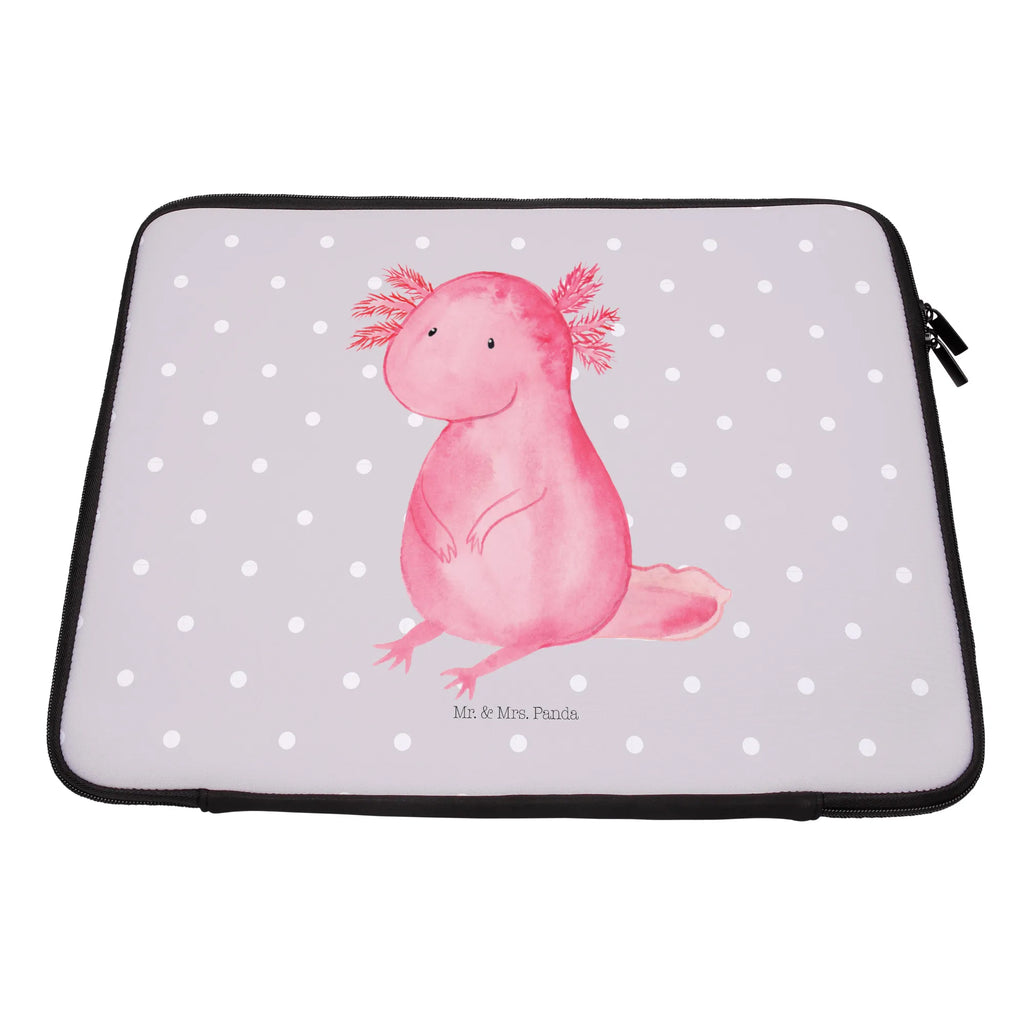 Notebook Tasche Axolotl null Notebook Tasche, Laptop, Computertasche, Tasche, Notebook-Tasche, Notebook-Reisehülle, Notebook Schutz, Axolotl, Molch, Axolot, vergnügt, fröhlich, zufrieden, Lebensstil, Weisheit, Lebensweisheit, Liebe, Freundin