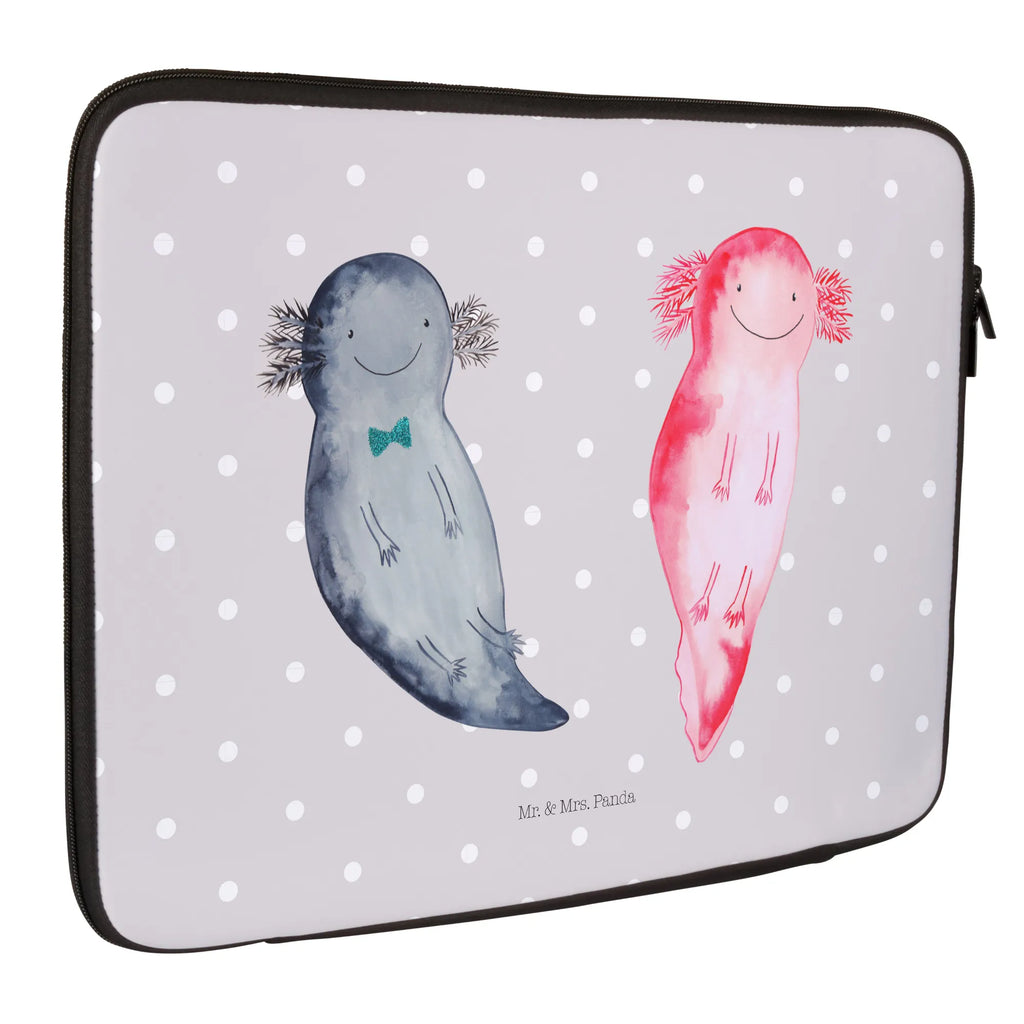 Notebook Tasche Axolotl Freundin Notebook Tasche, Laptop, Computertasche, Tasche, Notebook-Tasche, Notebook-Reisehülle, Notebook Schutz, Axolotl, Molch, Axolot, Schwanzlurch, Lurch, Lurche, Liebe, große Liebe, Liebesbeweis, Freund, Verlobter, Ehemann, Jahrestag, Valentinstag