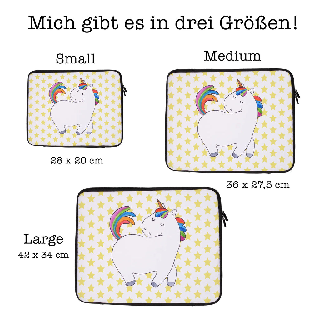 Notebook Tasche Einhorn Stolzieren Notebook Tasche, Laptop, Computertasche, Tasche, Notebook-Tasche, Notebook-Reisehülle, Notebook Schutz, Einhorn, Einhörner, Einhorn Deko, Pegasus, Unicorn, stolz, anders, bunt, Pferd, Reiter, Reiten, Freundin, Geschenk