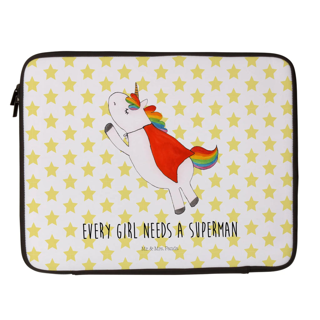 Notebook Tasche Einhorn Super Notebook Tasche, Laptop, Computertasche, Tasche, Notebook-Tasche, Notebook-Reisehülle, Notebook Schutz, Einhorn, Einhörner, Einhorn Deko, Pegasus, Unicorn, Traummann, Superheld, Held, Freundin, Geschenk, Girl, Mädchen