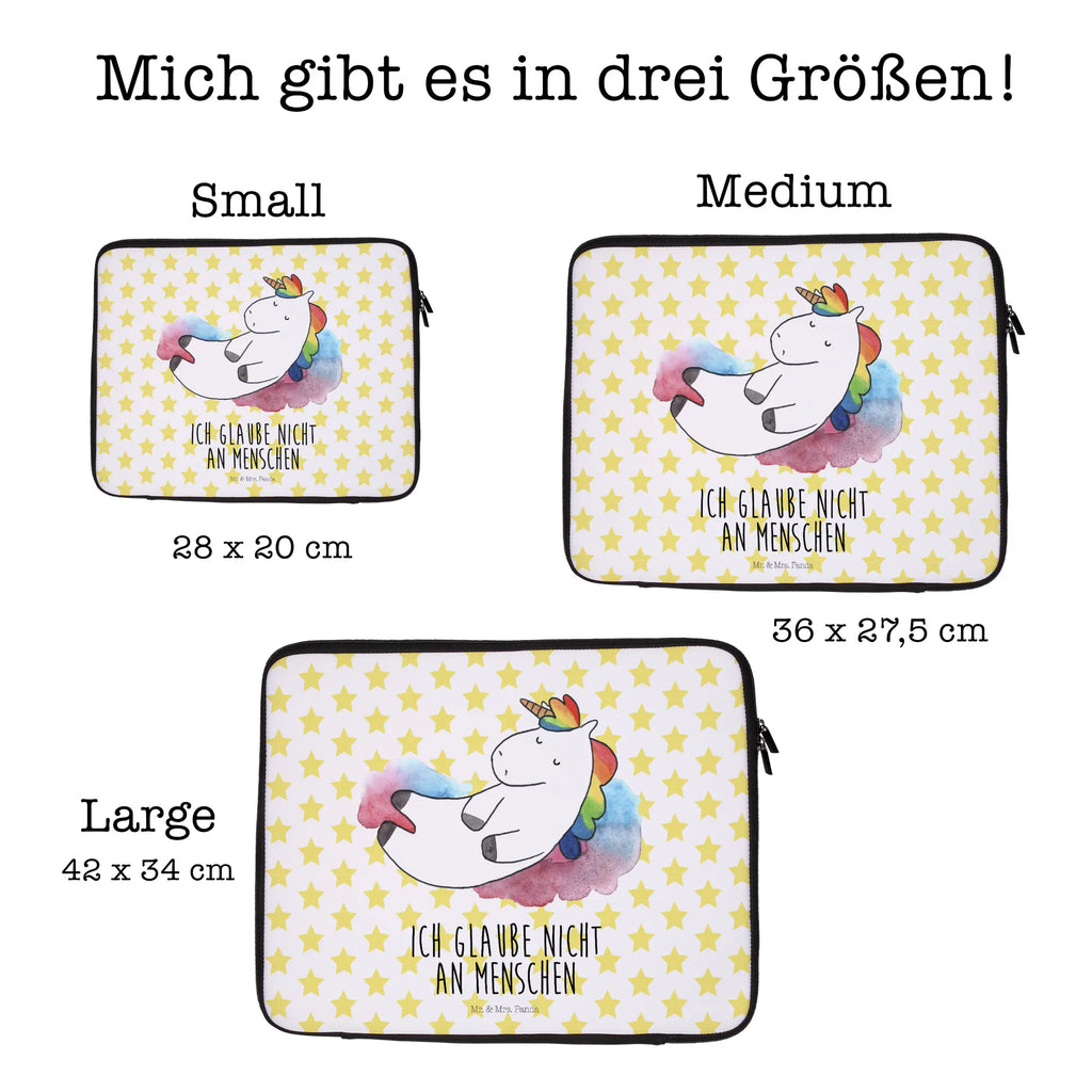 Notebook Tasche Einhorn Wolke 7 Notebook Tasche, Laptop, Computertasche, Tasche, Notebook-Tasche, Notebook-Reisehülle, Notebook Schutz, Einhorn, Einhörner, Einhorn Deko, Pegasus, Unicorn, verliebt, Menschen, witzig, lustig, Geschenk, Glaube, Realität, Lächeln