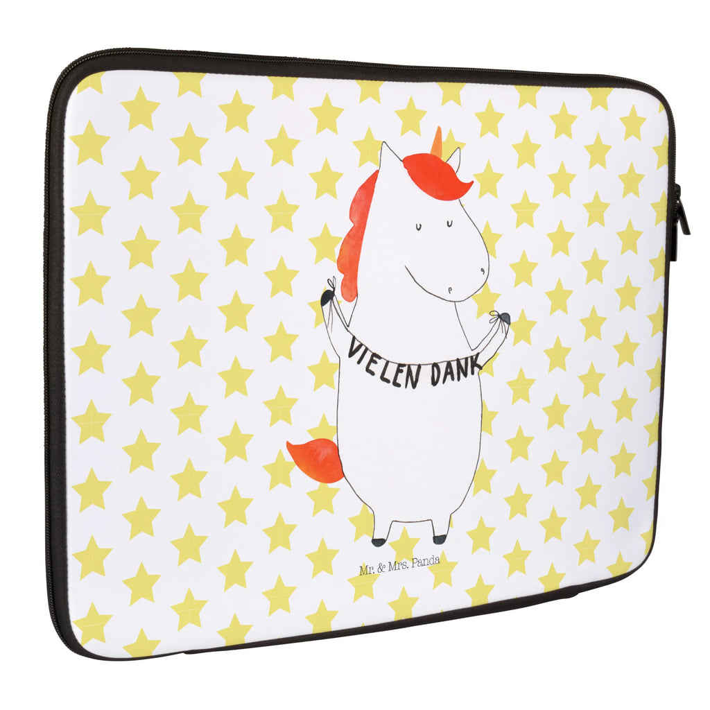 Notebook Tasche Einhorn Dankeschön Notebook Tasche, Laptop, Computertasche, Tasche, Notebook-Tasche, Notebook-Reisehülle, Notebook Schutz, Einhorn, Einhörner, Einhorn Deko, Pegasus, Unicorn, Danke, vielen Dank, Dankeschön, Danksagung