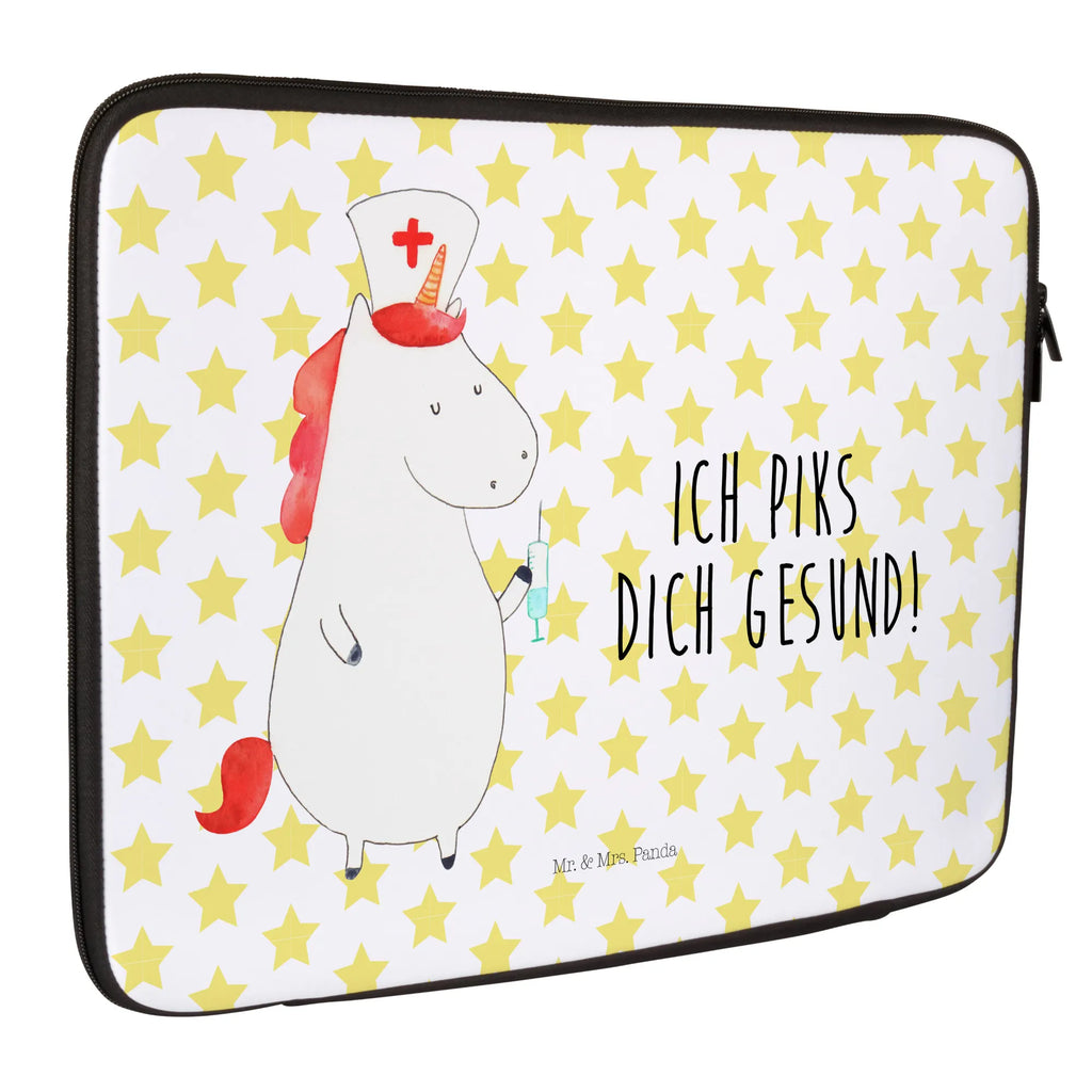 Notebook Tasche Einhorn Krankenschwester Notebook Tasche, Laptop, Computertasche, Tasche, Notebook-Tasche, Notebook-Reisehülle, Notebook Schutz, Einhorn, Einhörner, Einhorn Deko, Pegasus, Unicorn, Krankenschwester Geschenk, Krankenpfleger Geschenk, Krankenpflegerin, Krankenschwester Dankeschön, Krankenhaus, Ärztin Geschenk