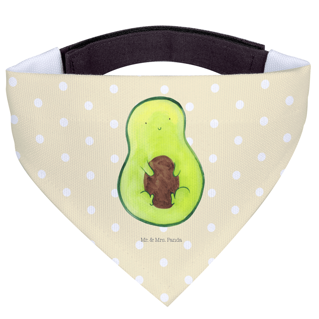 Hundehalstuch Avocado Kern Hundehalstuch, Halstuch, Hunde, Tuch, klein, kleine Hunde, Avocado, Veggie, Vegan, Gesund, Avokado, Avocadokern, Kern, Pflanze, Spruch Leben