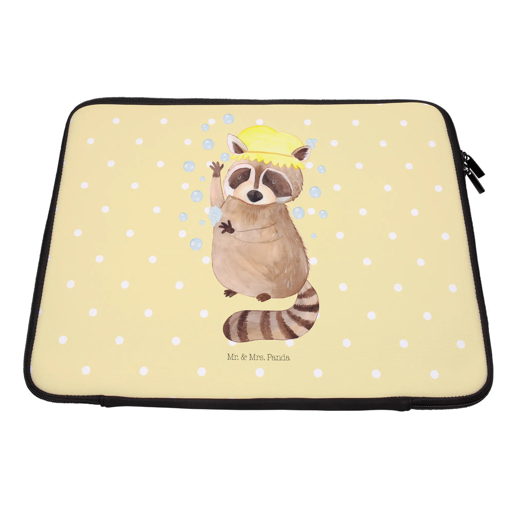 Notebook Tasche Waschbär Notebook Tasche, Laptop, Computertasche, Tasche, Notebook-Tasche, Notebook-Reisehülle, Notebook Schutz, Tiermotive, Gute Laune, lustige Sprüche, Tiere, Waschbär, Tagträumen, Plan, Fröhlich, waschen, Seifenblasen