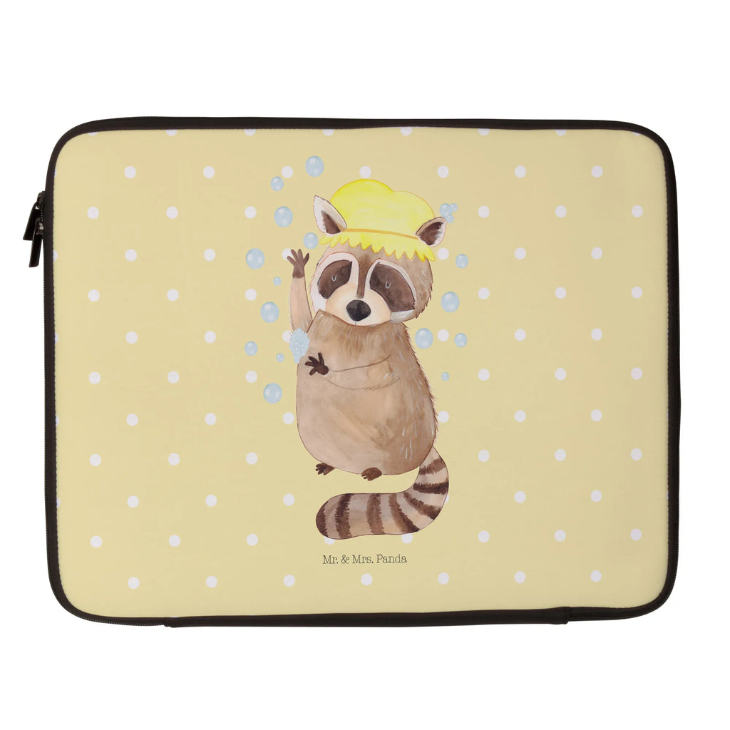 Notebook Tasche Waschbär Notebook Tasche, Laptop, Computertasche, Tasche, Notebook-Tasche, Notebook-Reisehülle, Notebook Schutz, Tiermotive, Gute Laune, lustige Sprüche, Tiere, Waschbär, Tagträumen, Plan, Fröhlich, waschen, Seifenblasen