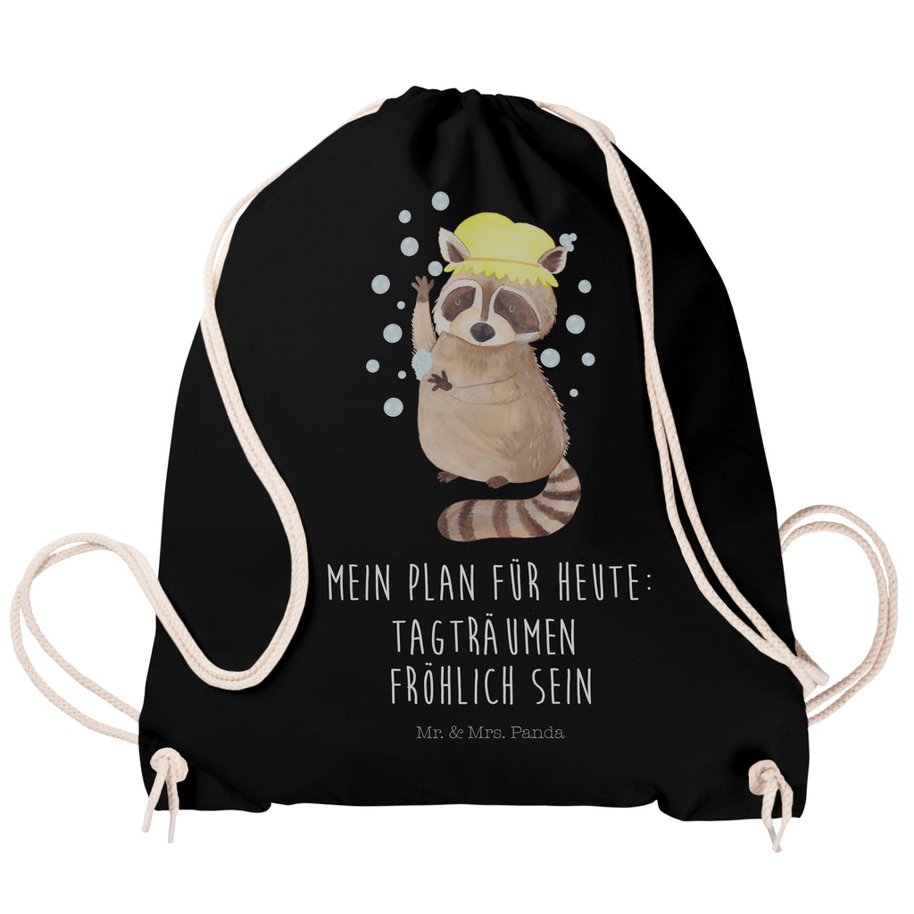 Sportbeutel Waschbär Sportbeutel, Turnbeutel, Beutel, Sporttasche, Tasche, Stoffbeutel, Sportbeutel Kinder, Gymsack, Beutel Rucksack, Kleine Sporttasche, Sportzubehör, Turnbeutel Baumwolle, Tiermotive, Gute Laune, lustige Sprüche, Tiere, Waschbär, Tagträumen, Plan, Fröhlich, waschen, Seifenblasen