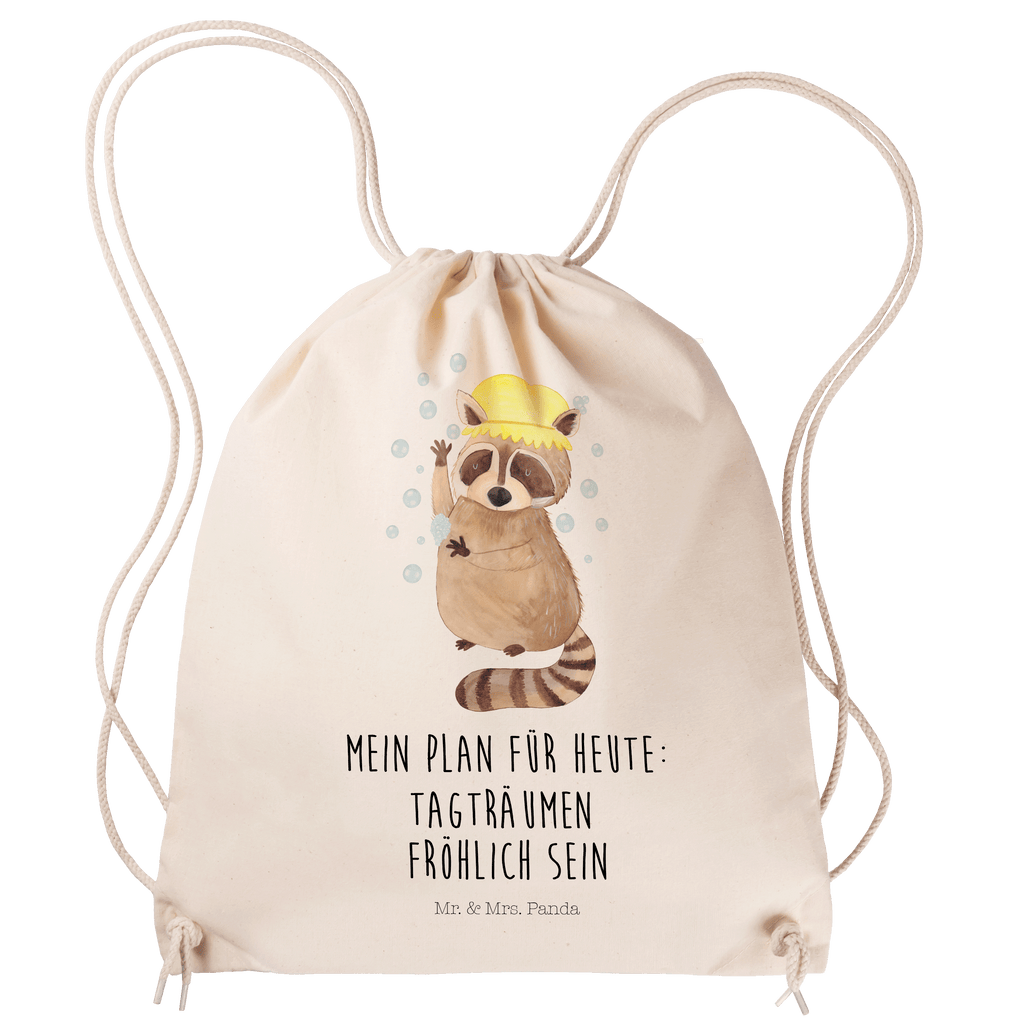 Sportbeutel Waschbär Sportbeutel, Turnbeutel, Beutel, Sporttasche, Tasche, Stoffbeutel, Sportbeutel Kinder, Gymsack, Beutel Rucksack, Kleine Sporttasche, Sportzubehör, Turnbeutel Baumwolle, Tiermotive, Gute Laune, lustige Sprüche, Tiere, Waschbär, Tagträumen, Plan, Fröhlich, waschen, Seifenblasen