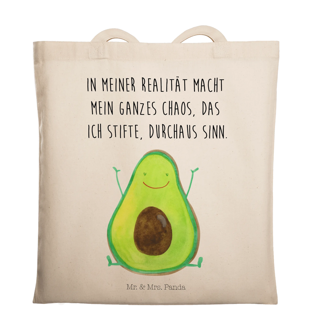 Tragetasche Avocado Happy Beuteltasche, Beutel, Einkaufstasche, Jutebeutel, Stoffbeutel, Tasche, Shopper, Umhängetasche, Strandtasche, Schultertasche, Stofftasche, Tragetasche, Badetasche, Jutetasche, Einkaufstüte, Laptoptasche, Avocado, Veggie, Vegan, Gesund, Chaos