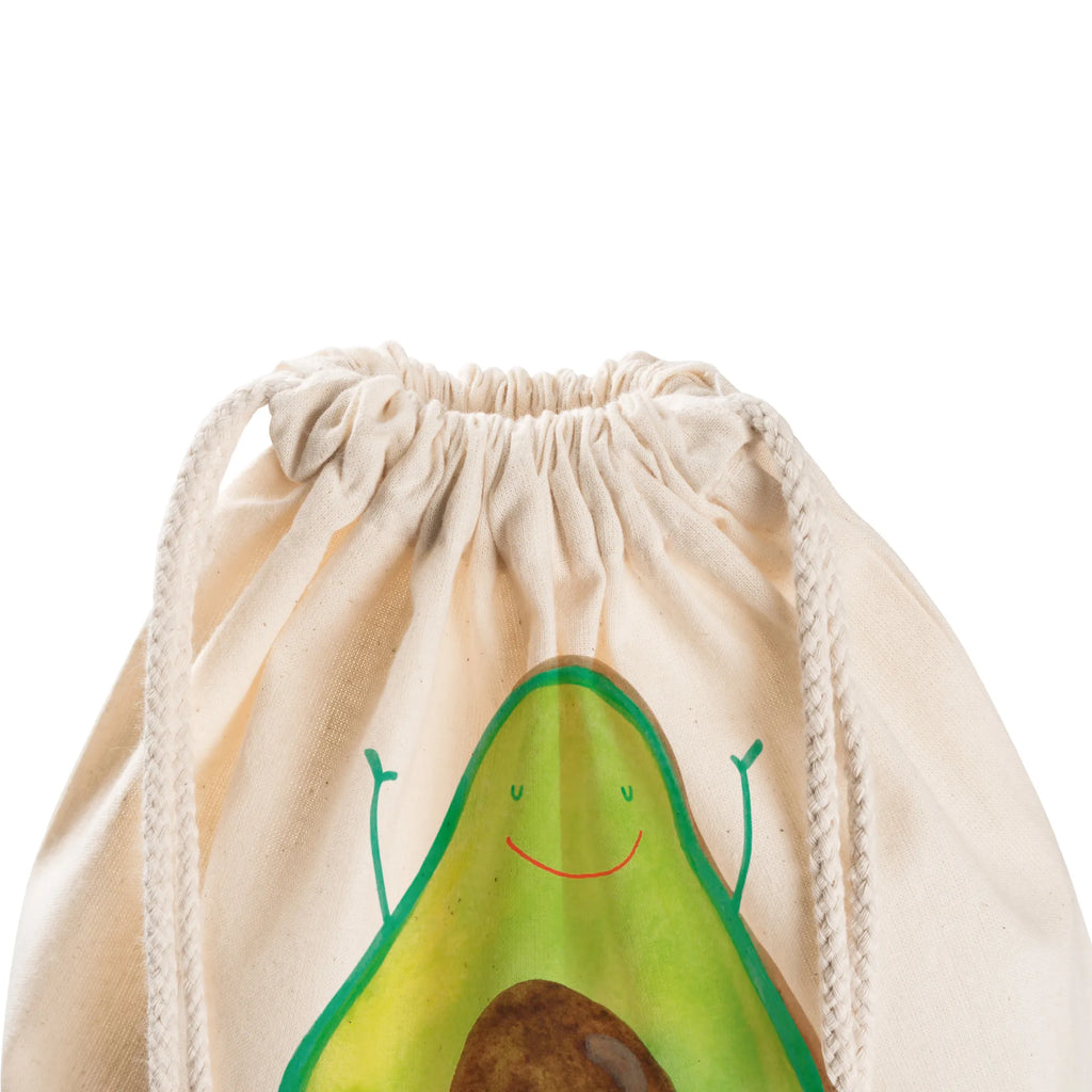 Sportbeutel Avocado Glücklich Sportbeutel, Turnbeutel, Beutel, Sporttasche, Tasche, Stoffbeutel, Sportbeutel Kinder, Gymsack, Beutel Rucksack, Kleine Sporttasche, Sportzubehör, Turnbeutel Baumwolle, Avocado, Veggie, Vegan, Gesund, Chaos