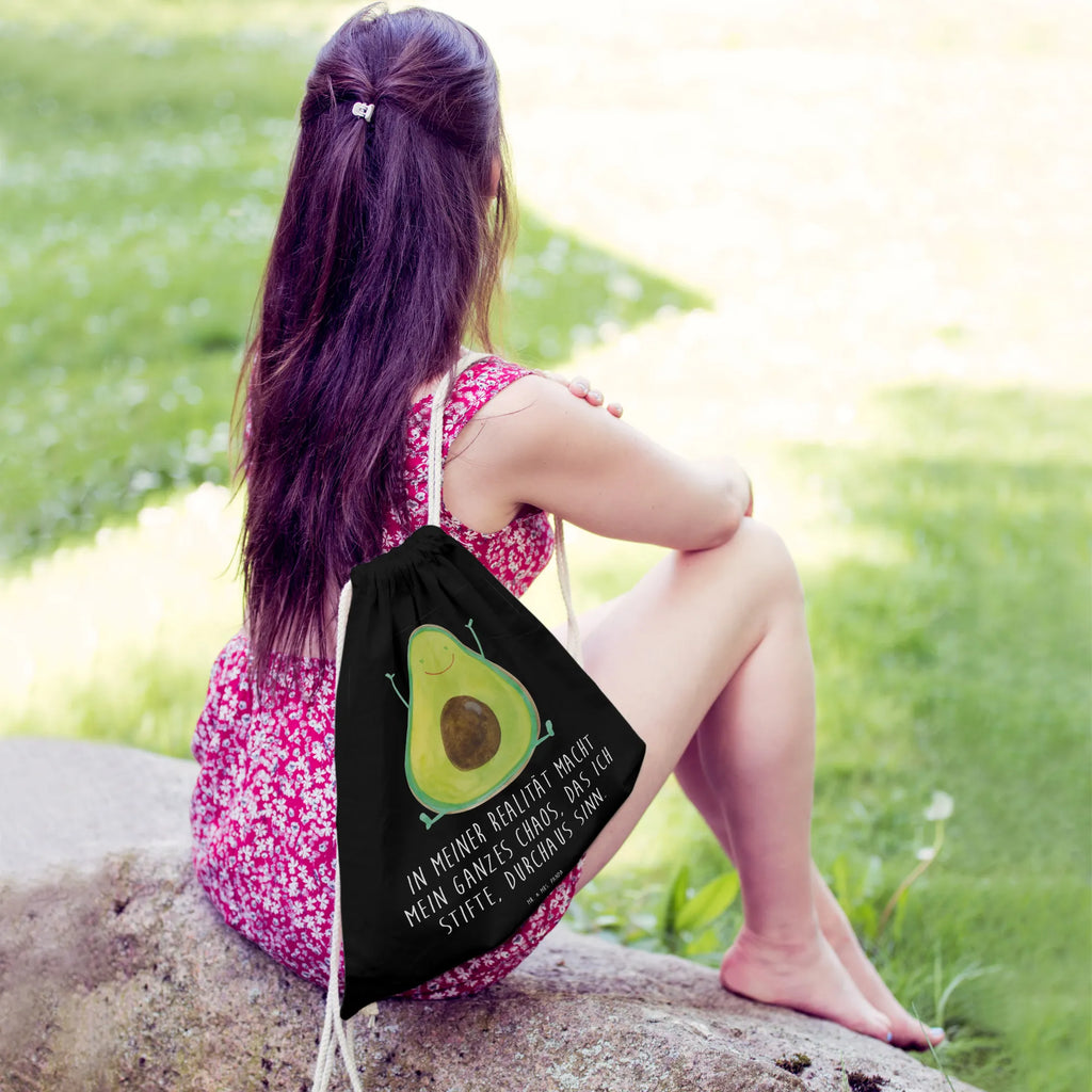 Sportbeutel Avocado Glücklich Sportbeutel, Turnbeutel, Beutel, Sporttasche, Tasche, Stoffbeutel, Sportbeutel Kinder, Gymsack, Beutel Rucksack, Kleine Sporttasche, Sportzubehör, Turnbeutel Baumwolle, Avocado, Veggie, Vegan, Gesund, Chaos