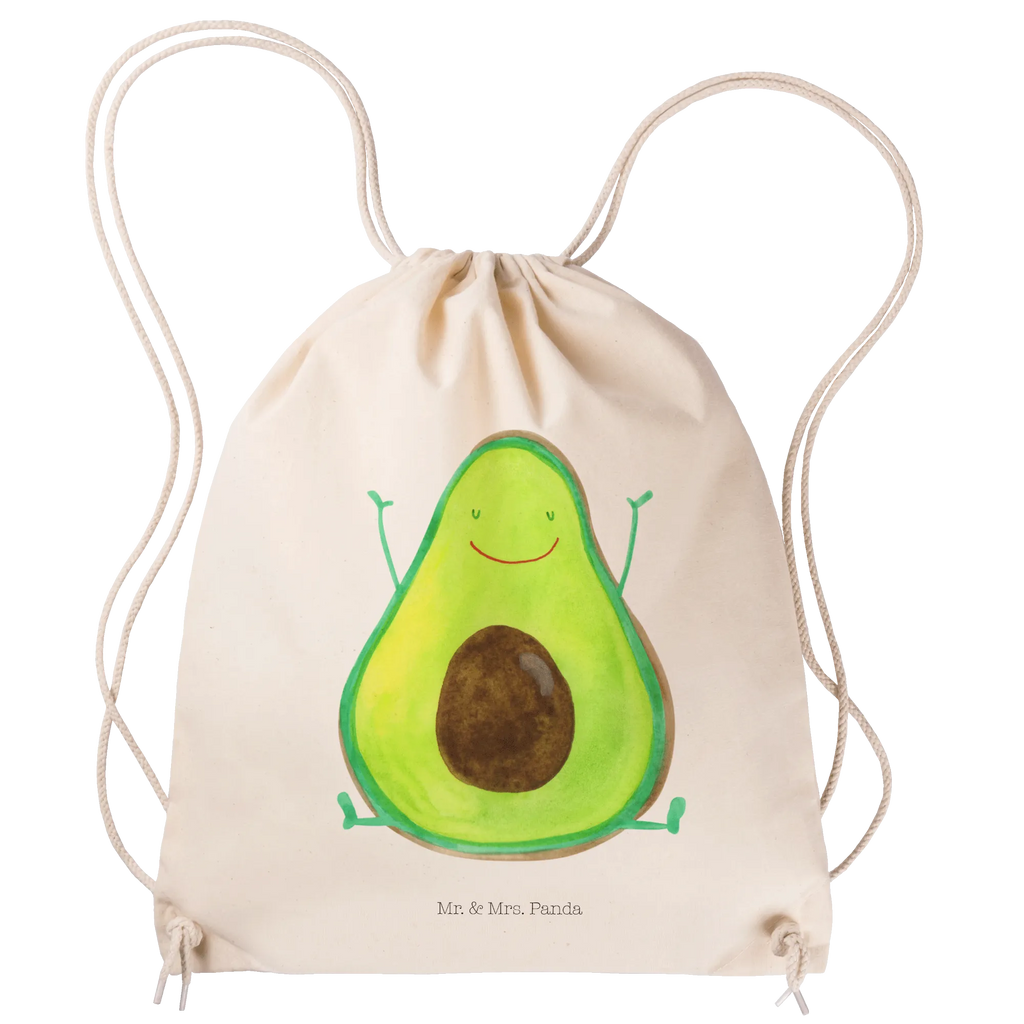 Sportbeutel Avocado Glücklich Sportbeutel, Turnbeutel, Beutel, Sporttasche, Tasche, Stoffbeutel, Sportbeutel Kinder, Gymsack, Beutel Rucksack, Kleine Sporttasche, Sportzubehör, Turnbeutel Baumwolle, Avocado, Veggie, Vegan, Gesund, Chaos