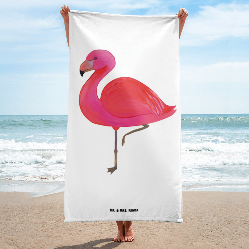 XL Badehandtuch Flamingo classic Handtuch, Badetuch, Duschtuch, Strandtuch, Saunatuch, Flamingo, Einzigartig, Selbstliebe, Stolz, ich, für mich, Spruch, Freundin, Freundinnen, Außenseiter, Sohn, Tochter, Geschwister