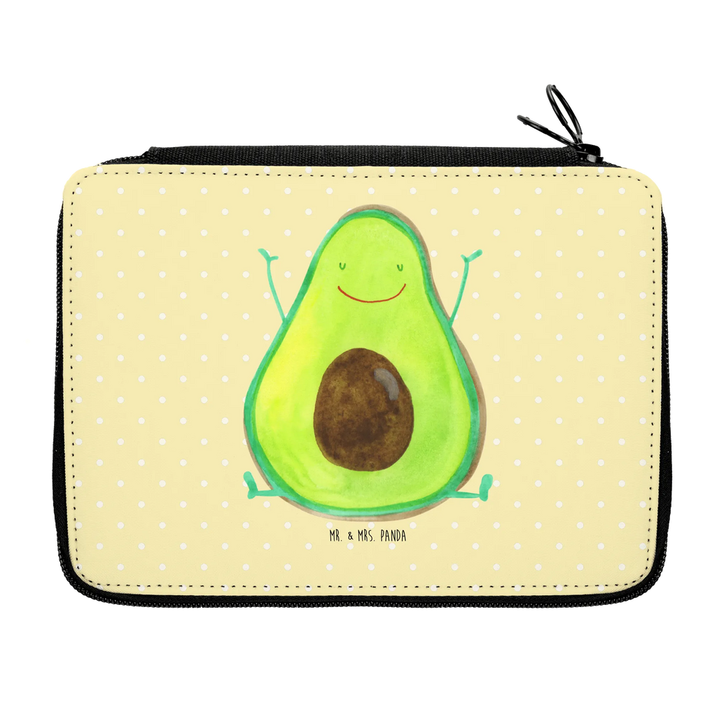 Federmappe Avocado Happy Federmappe, Stiftetasche, Stifte Etui, Schule, Einschulung, Geschenk, Kind, Schüler, Schülerin, Stifterolle, Federmäppchen, Motiv, Grundschule, Federmäppchen bedruckt, Büro Stifte Etui, Bestückte Federmappe, Kinder Federmappe, Federmappe Einschulung, Avocado, Veggie, Vegan, Gesund, Chaos