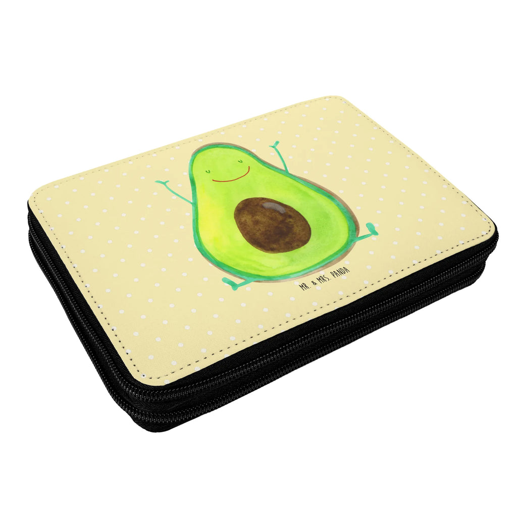 Federmappe Avocado Happy Federmappe, Stiftetasche, Stifte Etui, Schule, Einschulung, Geschenk, Kind, Schüler, Schülerin, Stifterolle, Federmäppchen, Motiv, Grundschule, Federmäppchen bedruckt, Büro Stifte Etui, Bestückte Federmappe, Kinder Federmappe, Federmappe Einschulung, Avocado, Veggie, Vegan, Gesund, Chaos