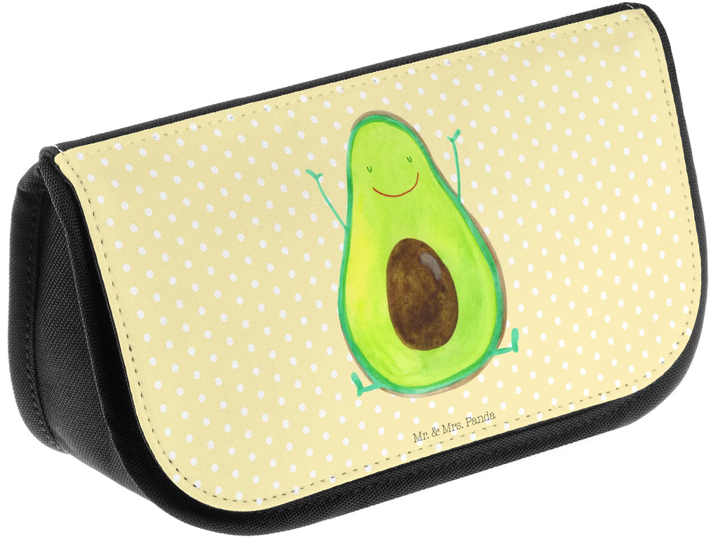 Kosmetiktasche Avocado Happy Kosmetikbeutel, Kulturtasche, Kulturbeutel, Schminktasche, Make-Up Tasche, Kosmetiktasche, Beauty Bag, Kosmetiktasche Damen, Make Up Tasche, Kosmetik Tasche, Kosmetiktasche Klein, Kleine Kosmetiktasche, Schminktasche Klein, Kosmetiktasche Mit Fächern, Schminktäschen, Schminke Tasche, Kosmetiktaschen Damen, Beauty Case, Schmink Täschchen, Avocado, Veggie, Vegan, Gesund, Chaos