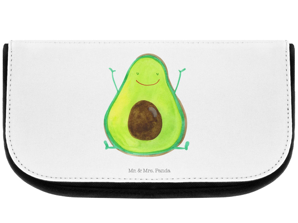 Kosmetiktasche Avocado Happy Kosmetikbeutel, Kulturtasche, Kulturbeutel, Schminktasche, Make-Up Tasche, Kosmetiktasche, Beauty Bag, Kosmetiktasche Damen, Make Up Tasche, Kosmetik Tasche, Kosmetiktasche Klein, Kleine Kosmetiktasche, Schminktasche Klein, Kosmetiktasche Mit Fächern, Schminktäschen, Schminke Tasche, Kosmetiktaschen Damen, Beauty Case, Schmink Täschchen, Avocado, Veggie, Vegan, Gesund, Chaos