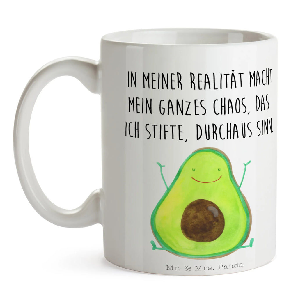 Tasse Avocado Glücklich Tasse, Kaffeetasse, Teetasse, Becher, Kaffeebecher, Teebecher, Keramiktasse, Porzellantasse, Büro Tasse, Geschenk Tasse, Tasse Sprüche, Tasse Motive, Kaffeetassen, Tasse bedrucken, Designer Tasse, Cappuccino Tassen, Schöne Teetassen, Avocado, Veggie, Vegan, Gesund, Chaos