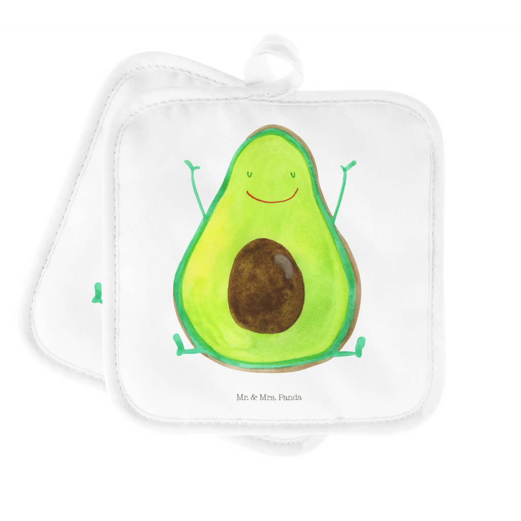 2er Set Topflappen  Avocado Happy Topflappen, Topfuntersetzer, Ofenhandschuh, Topflappen Set, Topflappen lustig, Topflappen mit Spruch, Ofenhandschuhe, Topfhandschuhe, Topfhandschuh, Topflappenset, Topflappen 2er Set, Schöne Topflappen, Avocado, Veggie, Vegan, Gesund, Chaos