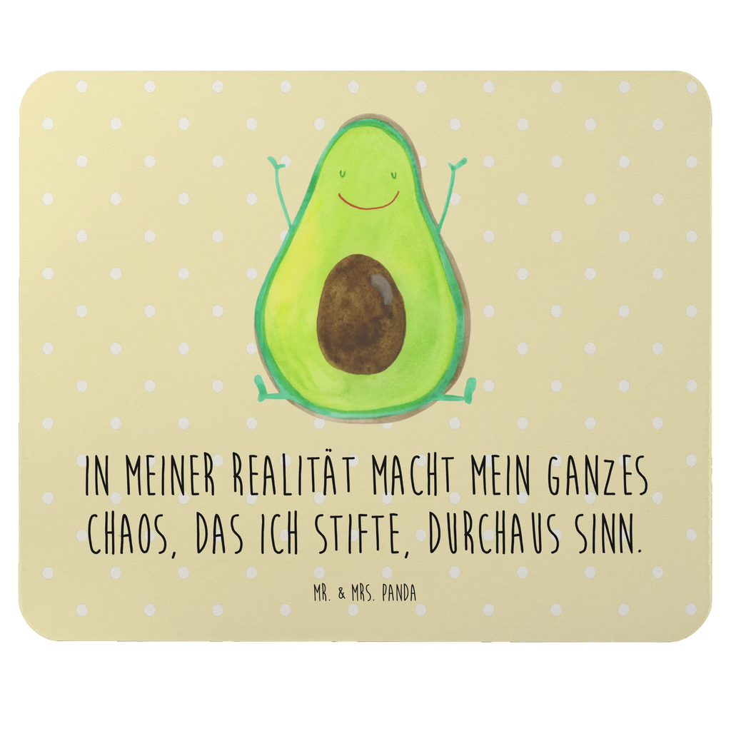 Mauspad Avocado Happy Mousepad, Computer zubehör, Büroausstattung, PC Zubehör, Arbeitszimmer, Mauspad, Einzigartiges Mauspad, Designer Mauspad, Mausunterlage, Mauspad Büro, Avocado, Veggie, Vegan, Gesund, Chaos