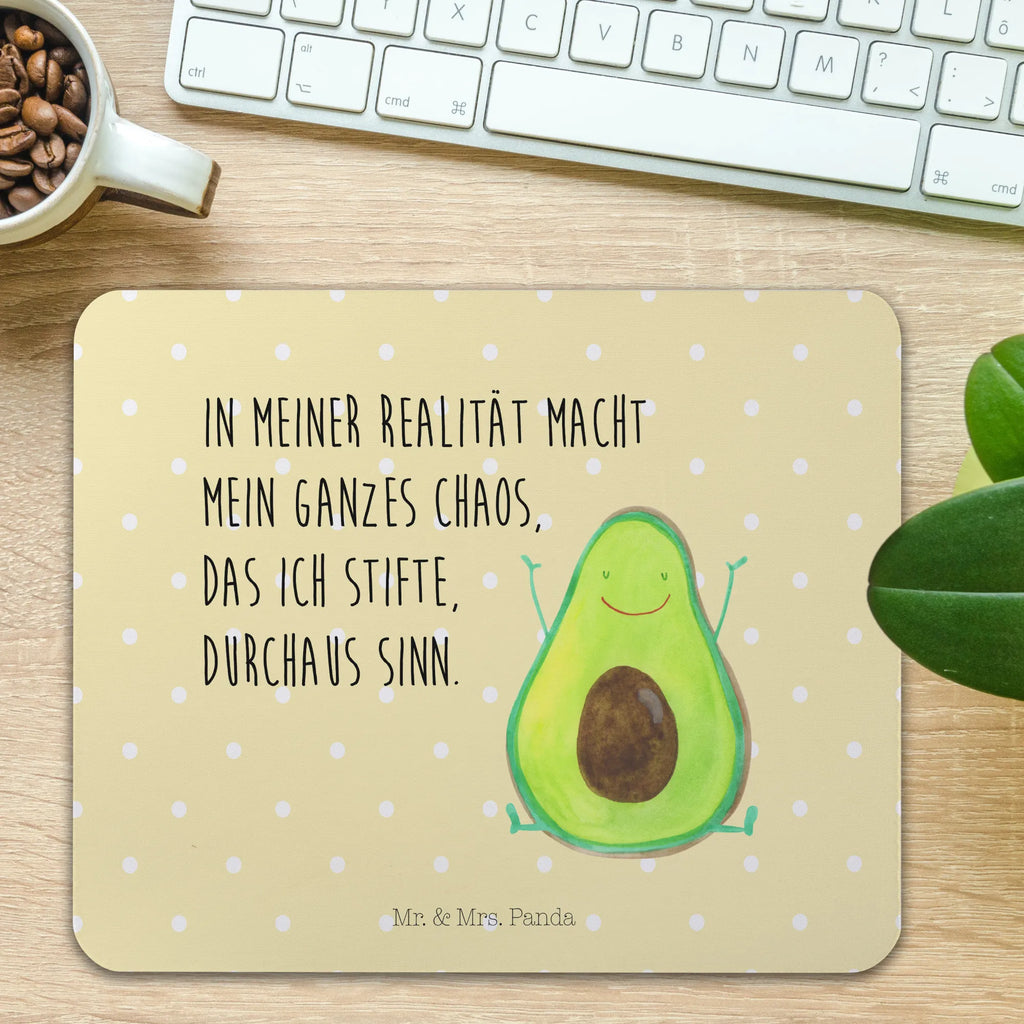 Mauspad Avocado Happy Mousepad, Computer zubehör, Büroausstattung, PC Zubehör, Arbeitszimmer, Mauspad, Einzigartiges Mauspad, Designer Mauspad, Mausunterlage, Mauspad Büro, Avocado, Veggie, Vegan, Gesund, Chaos