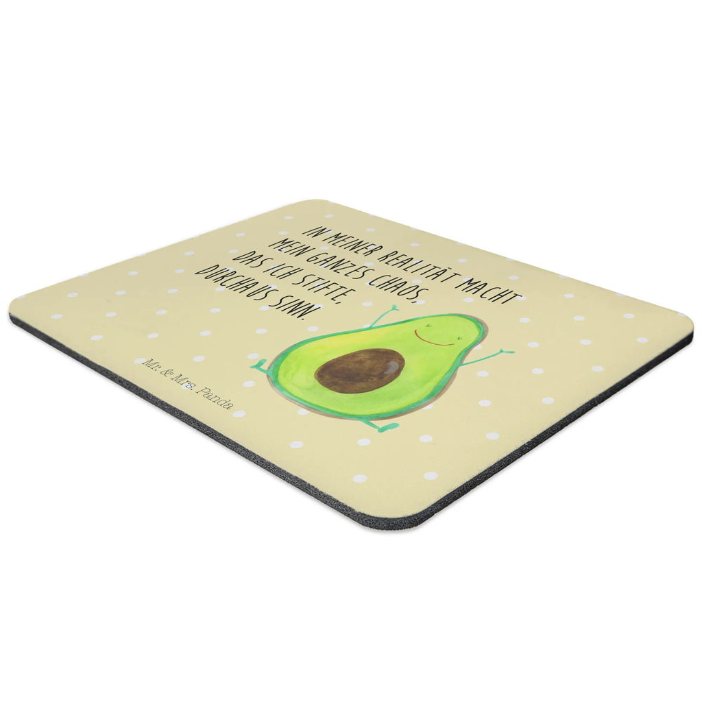 Mauspad Avocado Happy Mousepad, Computer zubehör, Büroausstattung, PC Zubehör, Arbeitszimmer, Mauspad, Einzigartiges Mauspad, Designer Mauspad, Mausunterlage, Mauspad Büro, Avocado, Veggie, Vegan, Gesund, Chaos