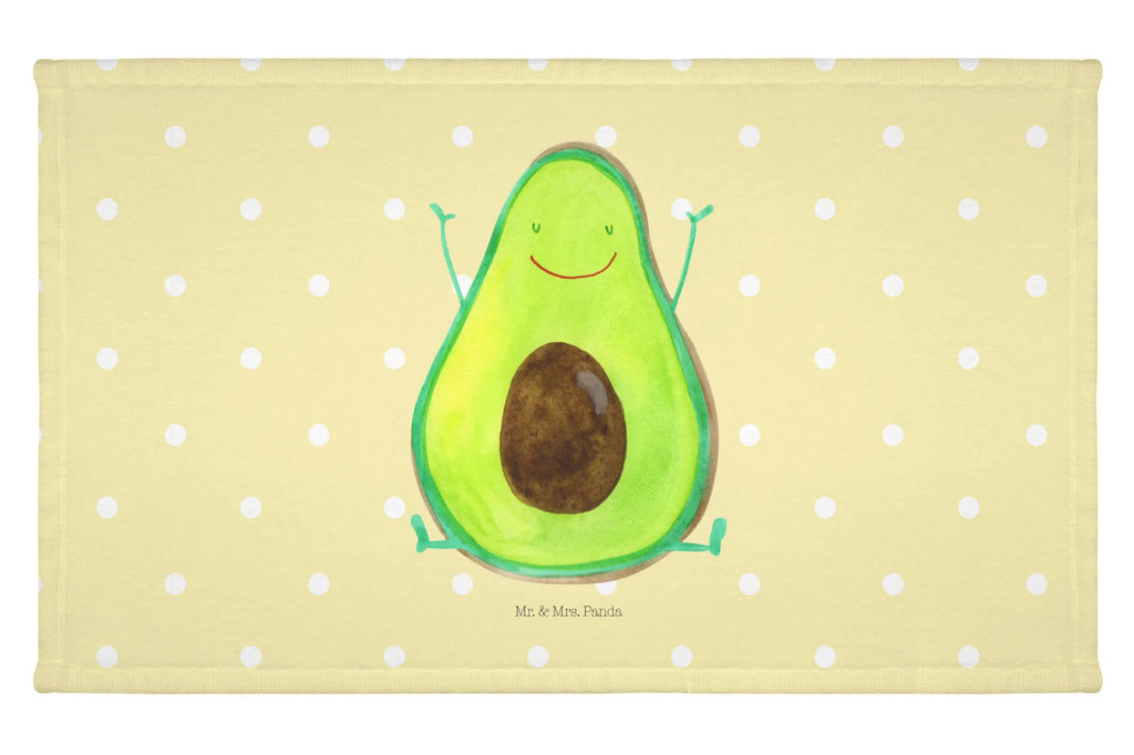 Handtuch Avocado Glücklich Handtuch, Badehandtuch, Badezimmer, Handtücher, groß, Kinder, Baby, Avocado, Veggie, Vegan, Gesund, Chaos