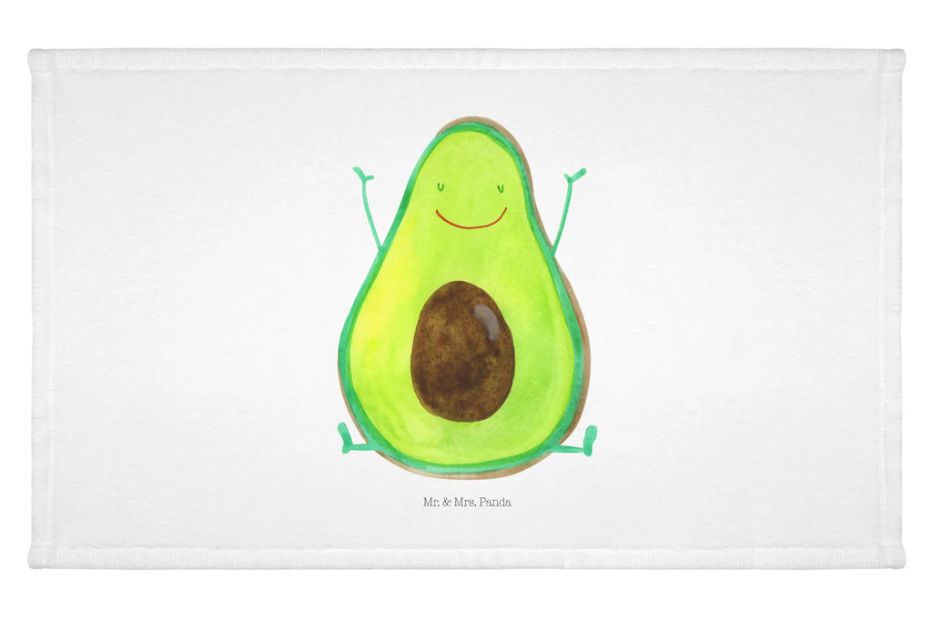 Handtuch Avocado Glücklich Handtuch, Badehandtuch, Badezimmer, Handtücher, groß, Kinder, Baby, Avocado, Veggie, Vegan, Gesund, Chaos