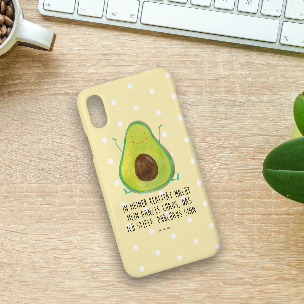 Handyhülle Avocado Glücklich Handyhülle, Handycover, Cover, Handy, Hülle, Iphone 10, Iphone X, Avocado, Veggie, Vegan, Gesund, Chaos