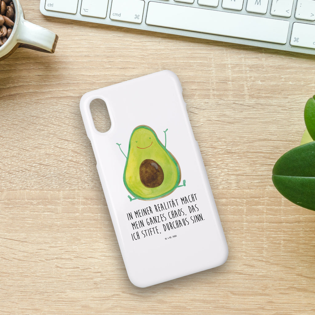 Handyhülle Avocado Glücklich Handyhülle, Handycover, Cover, Handy, Hülle, Iphone 10, Iphone X, Avocado, Veggie, Vegan, Gesund, Chaos