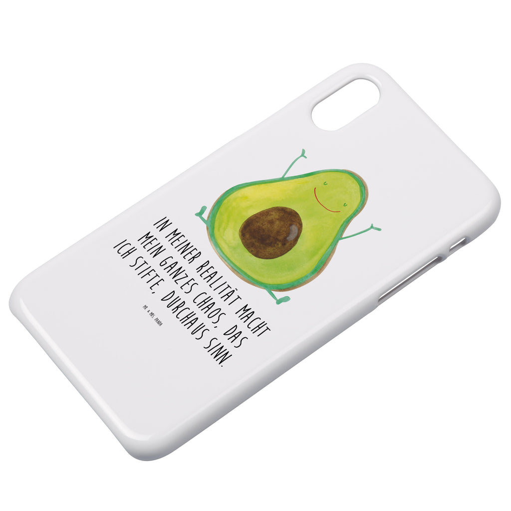 Handyhülle Avocado Glücklich Handyhülle, Handycover, Cover, Handy, Hülle, Iphone 10, Iphone X, Avocado, Veggie, Vegan, Gesund, Chaos