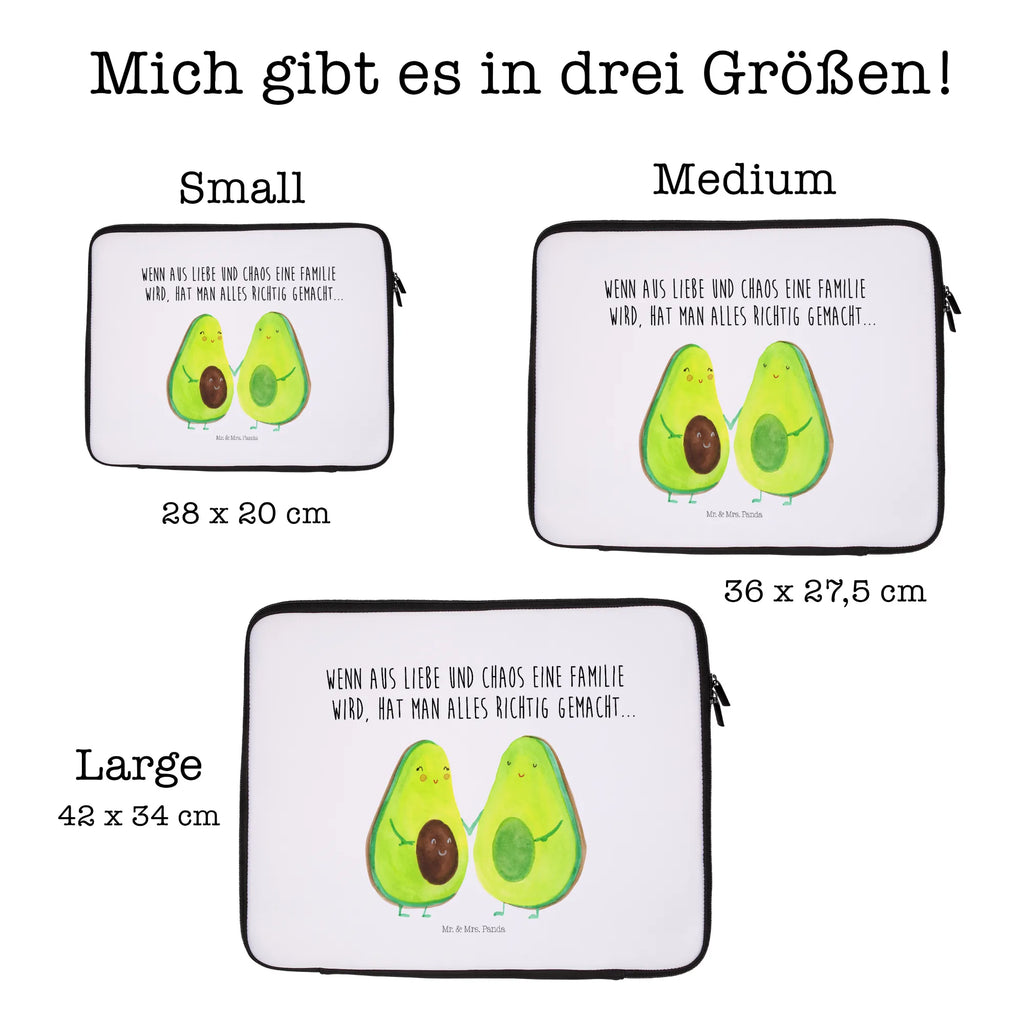 Notebook Tasche Avocado Pärchen Notebook Tasche, Laptop, Computertasche, Tasche, Notebook-Tasche, Notebook-Reisehülle, Notebook Schutz, Avocado, Veggie, Vegan, Gesund, Avocuddle, Liebe, Schwangerschaft, Familie, Babyshower, Babyparty, Hochzeit, Kinder, Avocados, Geburt