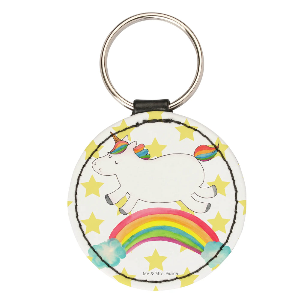 Rund Schlüsselanhänger Einhorn Regenbogen Schlüsselanhänger, Anhänger, Taschenanhänger, Glücksbringer, Schutzengel, Einhorn, Einhörner, Einhorn Deko, Pegasus, Unicorn, Regenbogen, Glitzer, Einhornpower, Erwachsenwerden, Einhornautobahn