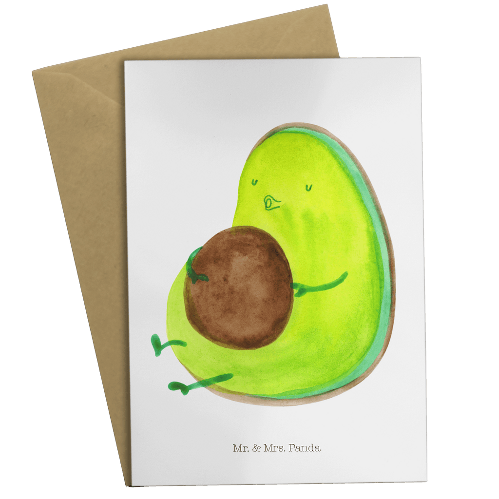 Grußkarte Avocado Pfeifen Grußkarte, Klappkarte, Einladungskarte, Glückwunschkarte, Hochzeitskarte, Geburtstagskarte, Karte, Ansichtskarten, Avocado, Veggie, Vegan, Gesund, Diät, Abnehmen, Ernährung, dick sein, Pummelfee